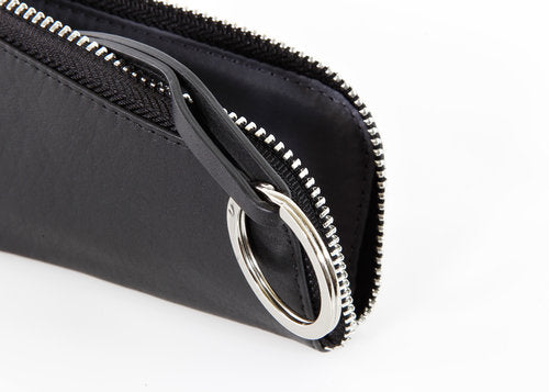 Portachiavi in pelle con cerniera Smooth Nava Design