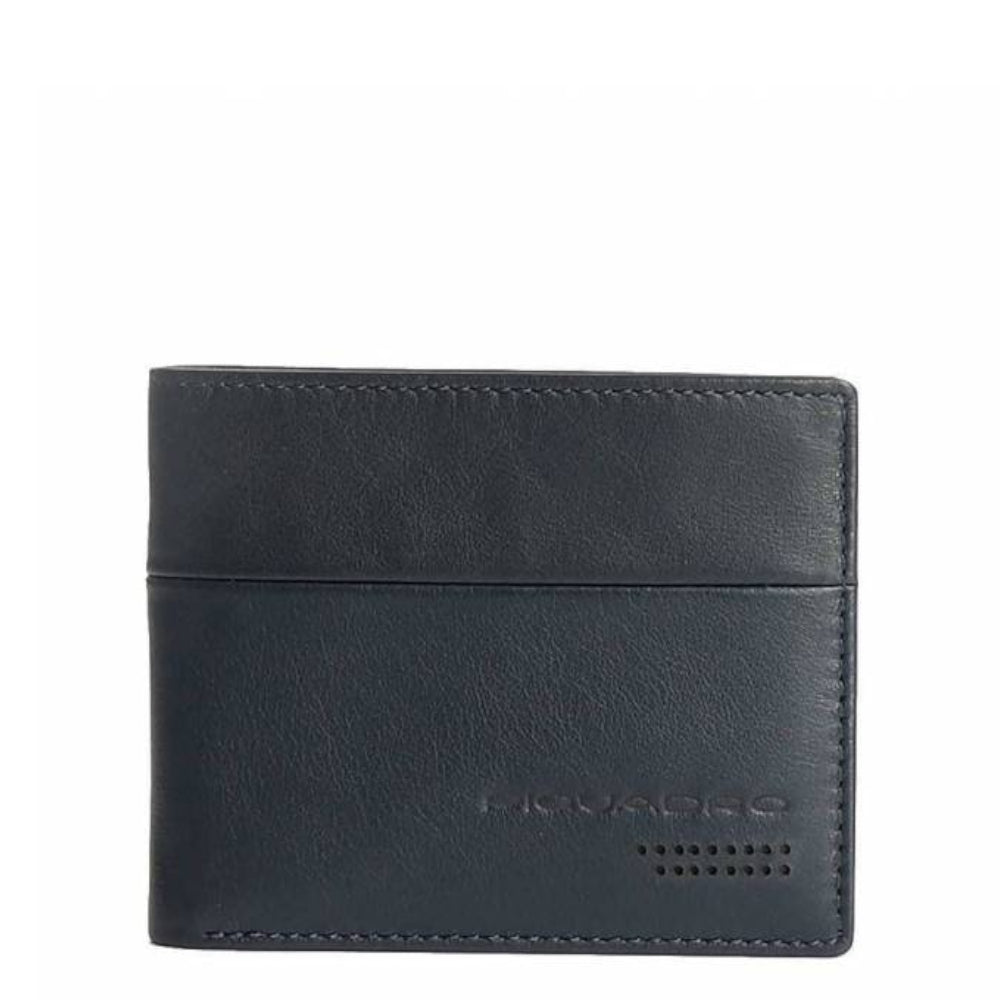 Portafoglio combinabile in nappa Urban Piquadro blu