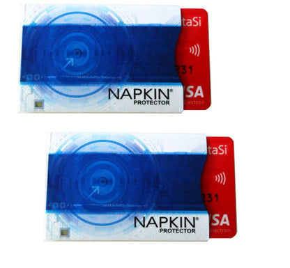 Portacarte con barriera RFID/NFC "Napkin Protector"