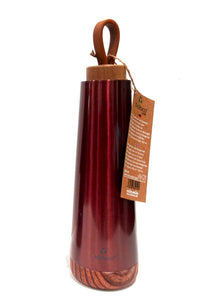 Bottiglia Termica in Alluminio e legno (disponibile in più colori) - SIGNUM Avellino