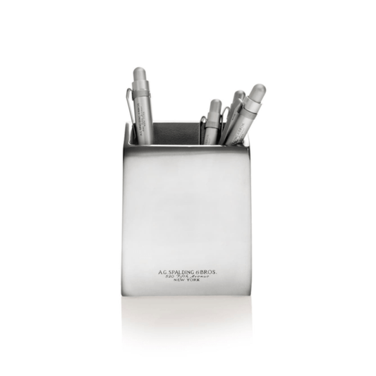 Bicchiere Portapenne Cubico A.G. Spalding & Bros