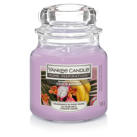 Giara Piccola Yankee Candle 104gr  banana flowers