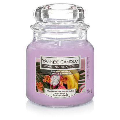 Giara Piccola Yankee Candle 104gr  banana flowers