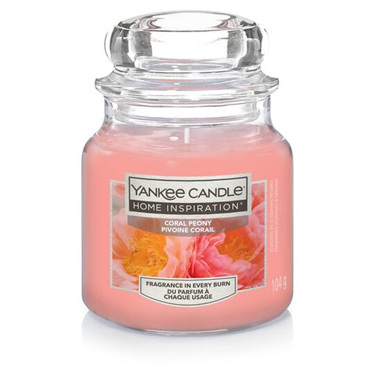 Giara Piccola Yankee Candle 104gr  coral peony