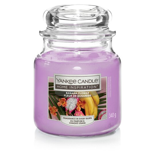 Giara Media Yankee Candle 340gr BANANA FLOWERS