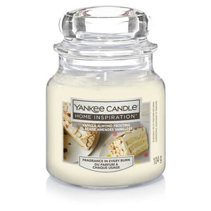 Giara Piccola Yankee Candle 104gr  vanilla almond frosties