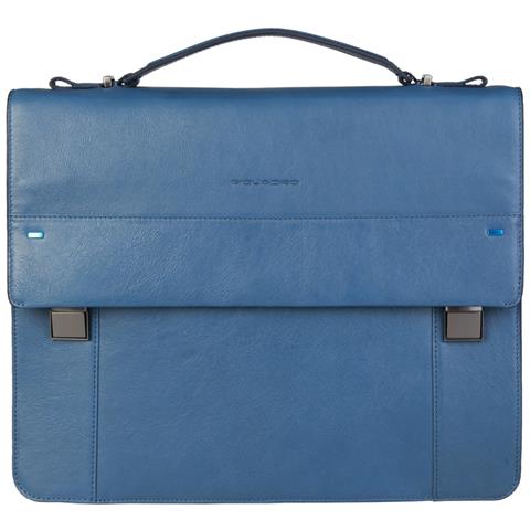 Cartella portapc 13" con patta in pelle Pike Piquadro (disponibile in due colori)