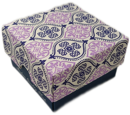 Sapone artigianale con scatolina regalo decorata "Rossi 1931"