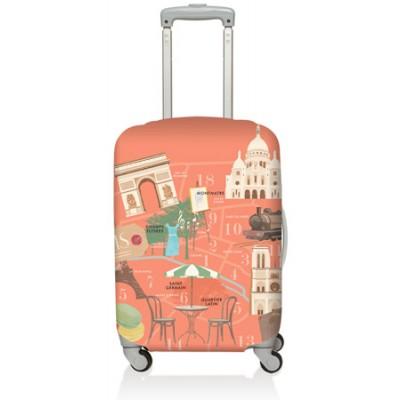 Copri Trolley Medio Fantasia  Paris