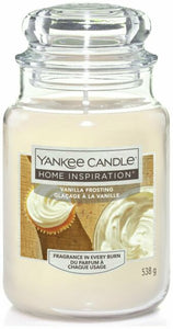 Giara Grande Yankee Candle 538 gr  vanilla almond frosties