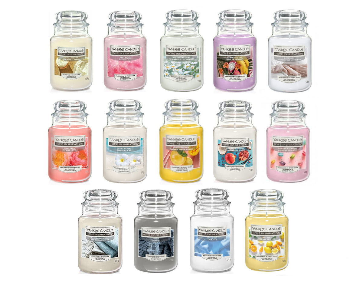 Giara Grande Yankee Candle 538 gr (disponibile in 14 profumazioni)+
