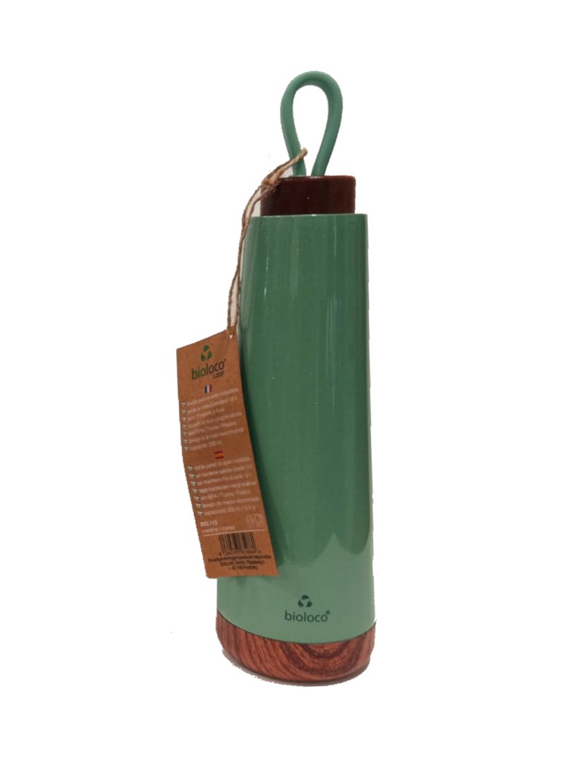 Bottiglia Termica in Alluminio e legno (disponibile in più colori) - SIGNUM Avellino