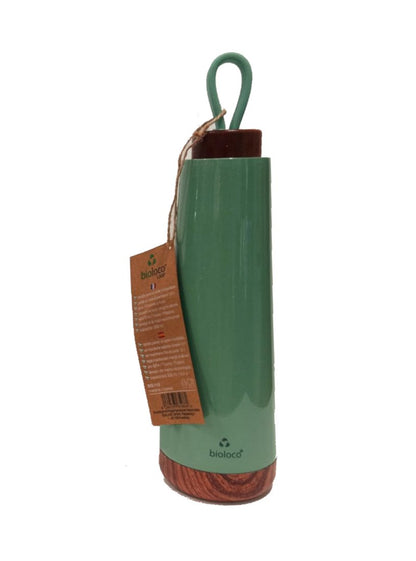 Bottiglia Termica in Alluminio e legno (disponibile in più colori) - SIGNUM Avellino