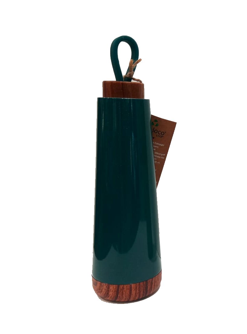 Bottiglia Termica in Alluminio e legno (disponibile in più colori) - SIGNUM Avellino