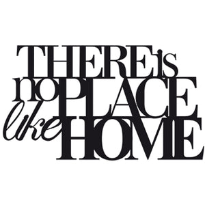 Decorazione da parete adesiva "There  is no place like home" Räder