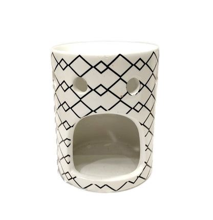 Brucia essenza in ceramica "Optical" Scentchips bianco